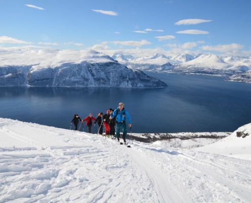 Geheimtipp Skitouren in Senja