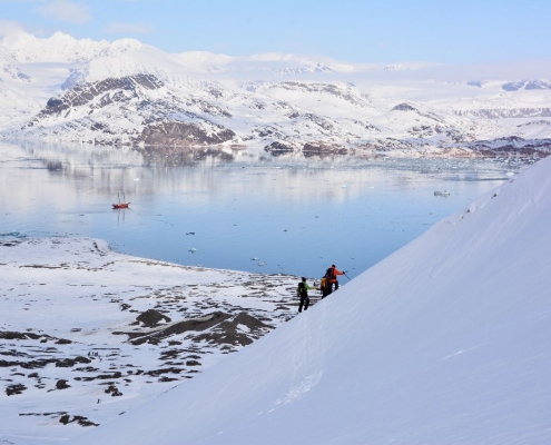 Wilde Skitouren Spitzbergen