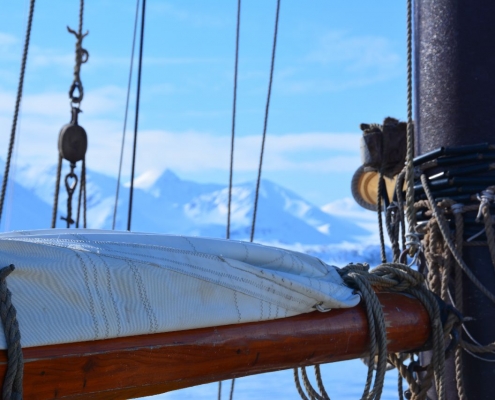 Ski & Sail auf der Noorderlicht