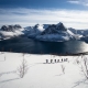 Senja ist zum Skitourengehen gemacht - einmalige Ausblicke auf die Fjordwelt